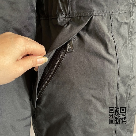 The North Face TNF Black 3/4 Mid Length Arctic Goose Down Winter Parka Coat - XS - Picture 3 of 12